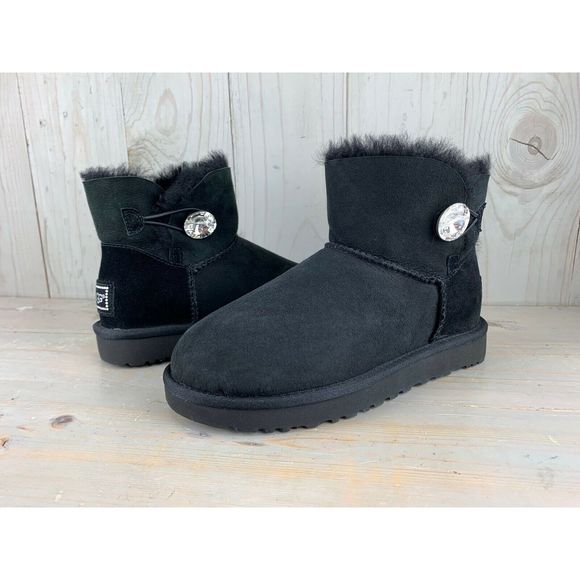 mini bailey button bling boot